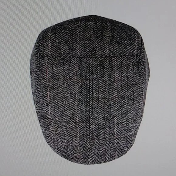 Men's Dockers® Plaid Herringbone Flat Top Ivy Cap - Picture 7 of 13